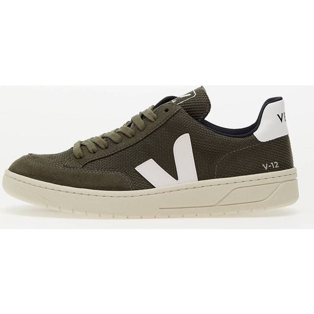 Veja V12 Herr Stl. 45 - Sneakers Från Magasin - Olive_White (45)