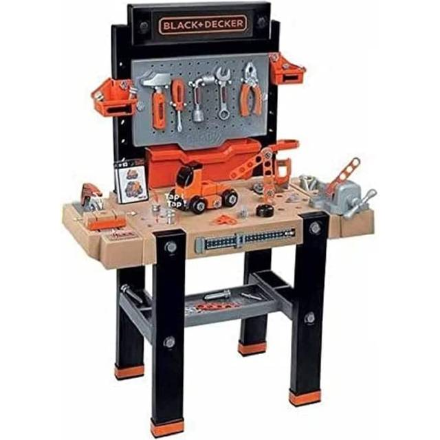 Smoby Black & Decker Bricolo Ultimate Workbench Playset - Black+Decker - 34 x 79 x 103cm
