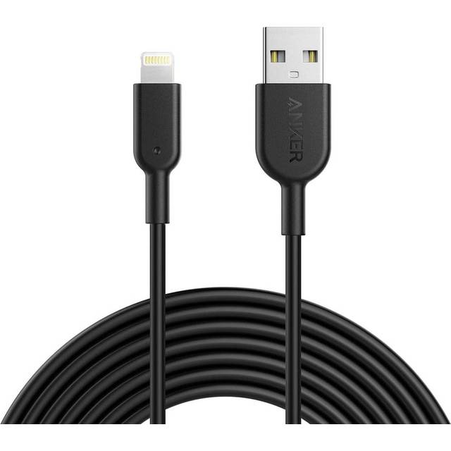 iPhone Charger Cable, Powerline II Lightning Cable (10ft), Durable Cable, MFi Certified for iPhone Xs/XS Max/XR/X / 8/8 Plus /7/7 Plus, iPad 8