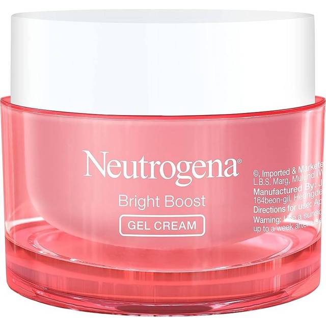 Neutrogena Neutrogena Bright Boost Brightening Gel Moisturizer Face Cream with Neoglucosamine  1.7 Fl Oz