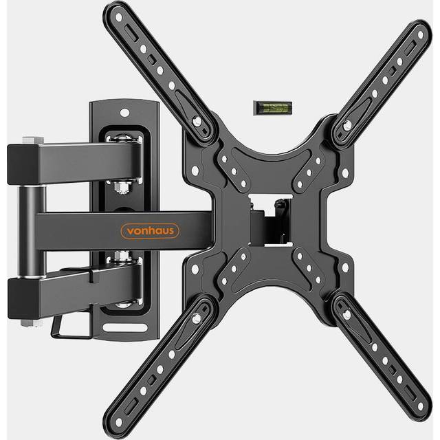 Vonhaus 17-56" Tilt & Swivel TV Bracket, Black