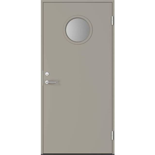 Swedoor Catavu C7011 ytterdörr Vitmålad (Bredd: 9 Höjd: 21 Hängning: Höger)