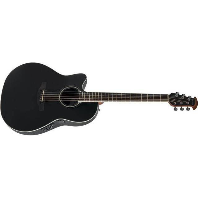 Ovation CS24L-5 Celebrity Standard Mid Depth Black Left-Handed Electro-Acoustic Guitar