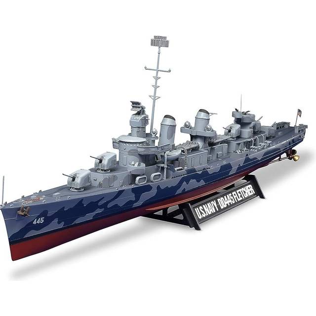 U.S. Navy DD445 Fletcher - 1/350 Ship Model Kit - Tamiya 78012
