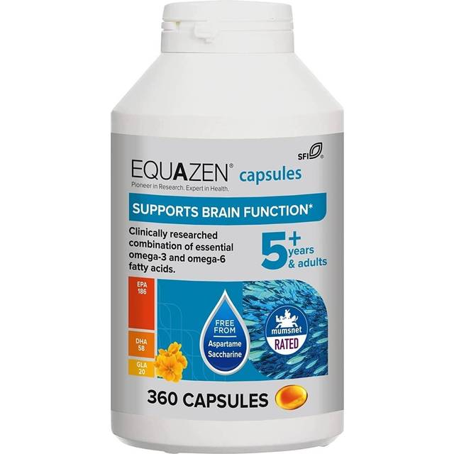 Equazen Eye Q Fiskolja - 500 mg - 360 Kapslar