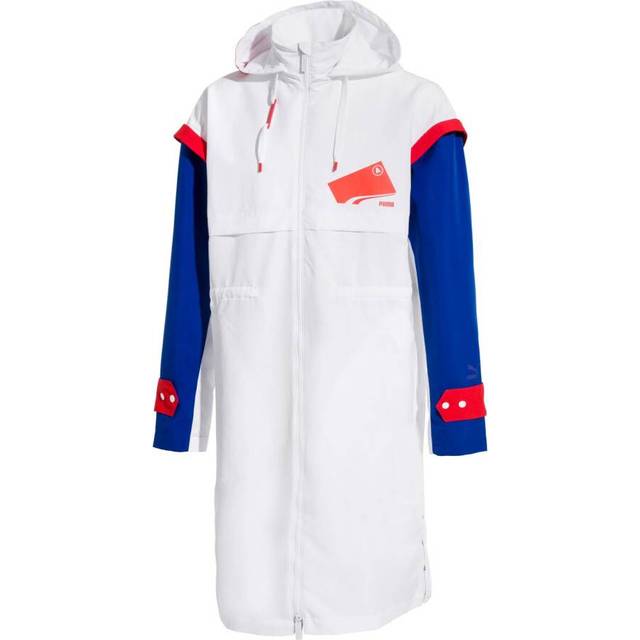 Puma x ader error mens white parka jacket