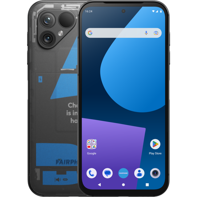 Fairphone 5 256GB 5G SIM Free Smartphone - Transparent