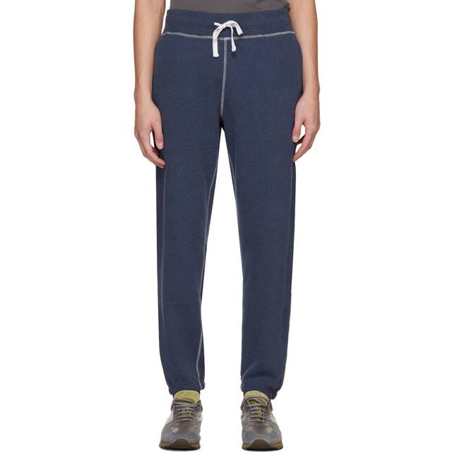 Sunspel Navy Relaxed-Fit Sweatpants - navy melange5 - XXL