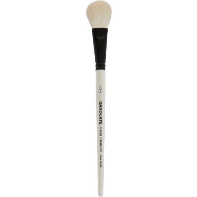 Daler Rowney Graduate Brush White Goat Oval Wash Three Quarter, none