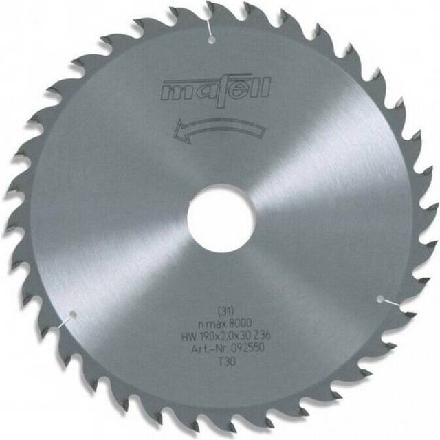MAFELL Sågklinga 190 mm, 36 tänder, universell