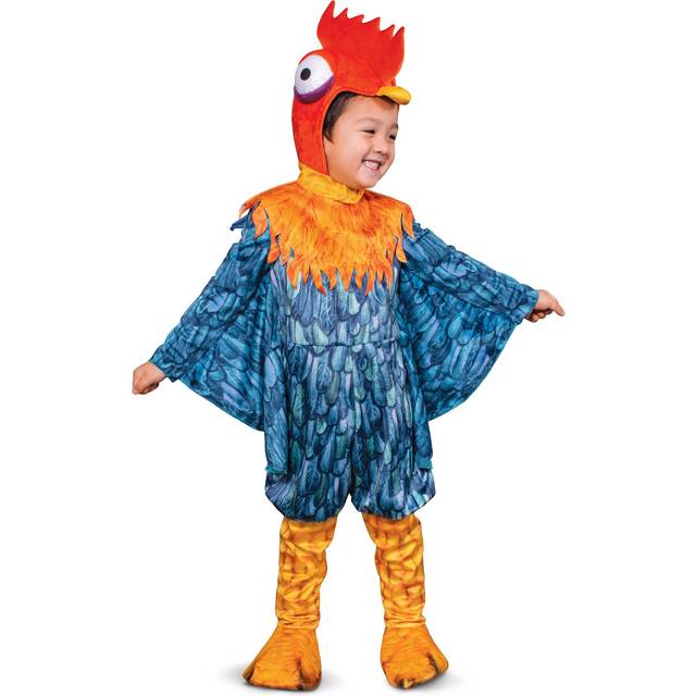 Moana Toddler Hei Hei Deluxe Costume | Toddler Costumes - Blue&#47;Orange&#47;Red (2T)