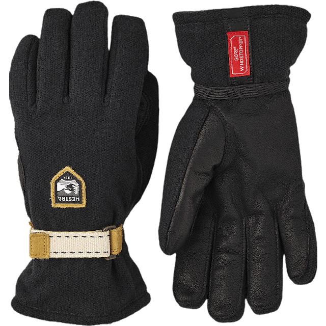 Windstopper Tour 5 Finger Black (8) - Svart (8)