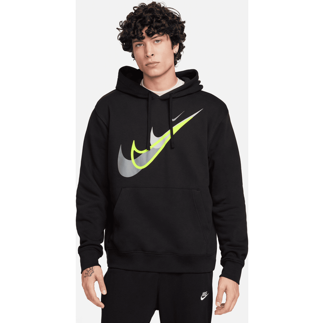 (Black, L) Nike Standard Issue Moto Overhead T Shirt