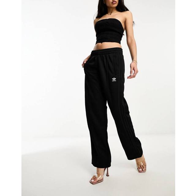 adidas Originals Wide Leg 'Adicolor' Training Pants - Black