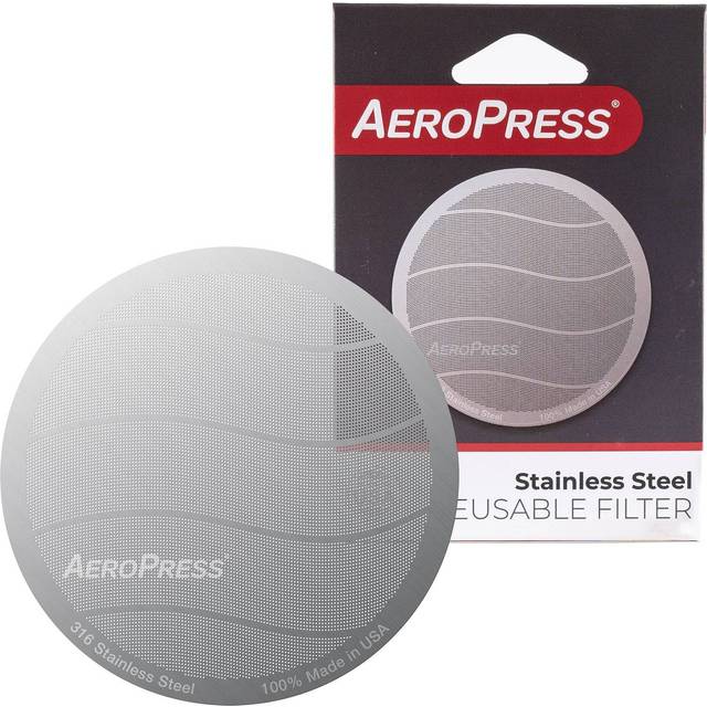 Reusable filter for AeroPress coffee makers