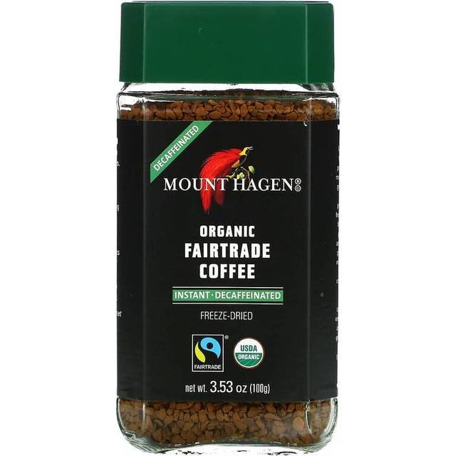 Mount Hagen Organic Fairtrade Instant Coffee Decaffeinated 3.53 oz