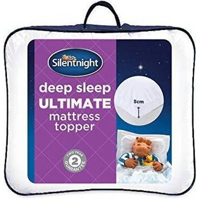 Silentnight Ultimate Deep Sleep 1000 Mattress Topper - White (Small Double (4&#39;))