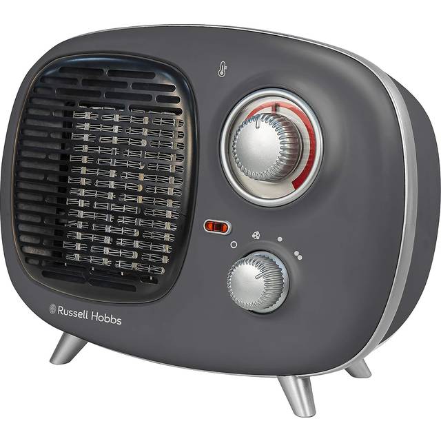 Russell Hobbs RHRETPTC2001G 1.5Kw Retro Ceramic Heater Grey, Grey
