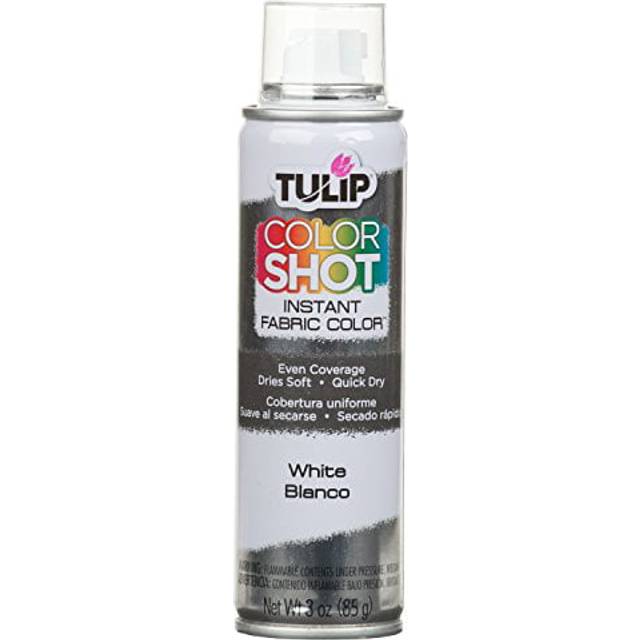 Tulip ColorShot Instant Fabric Spray Color 3oz. White