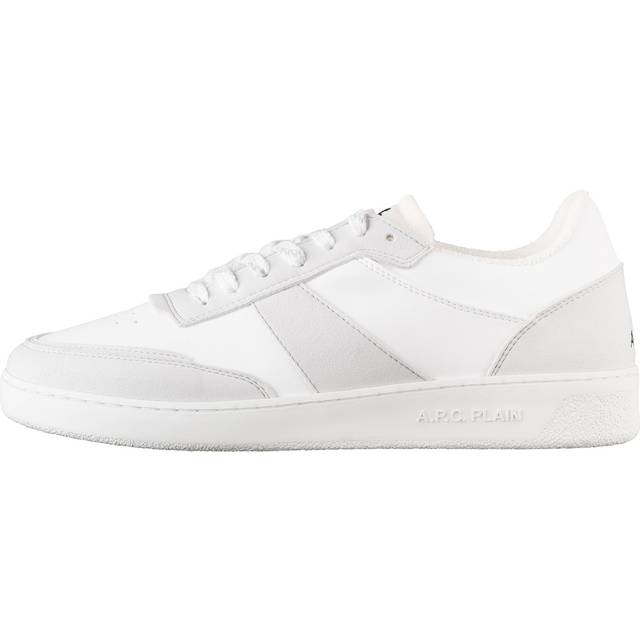 A.P.C. White & Gray Plain Sneakers - CAF Caramel - IT 41