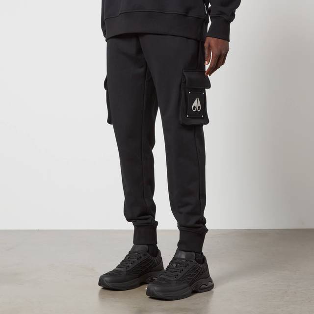 MOOSE KNUCKLES Hartsfield Cargo Jogging Bottoms - Black