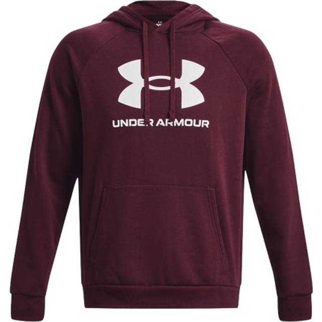 Under Armour, Hoodies, male, Brown, XL, Men's Athletic Sweatshirt Fall/Winter Style