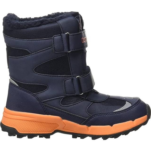 Kappa Unisex barn Cekis Tex K Kids gatulöparsko, 6744 marinblå orange - 25 EU