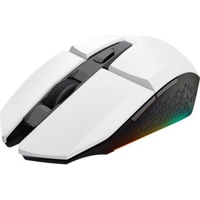 GXT 110W Felox Rechargeable Wireless Gaming Mouse, 80h Playtime, 800-4800 DPI, Multicolour LED Lighting, 6 Buttons, RGB