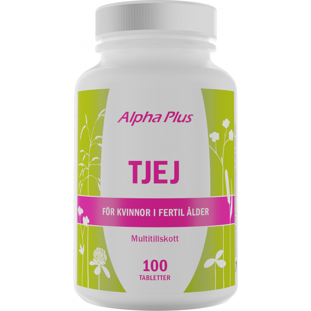 Alpha Plus Tjej 100 tabletter