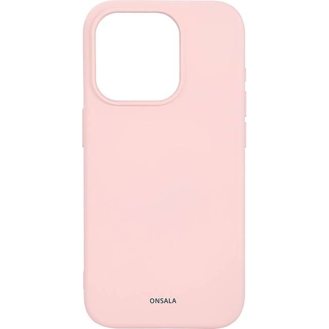 Onsala Back Sil Touch Recycled MagSerie iPhone 15 Pro Chalk Pink