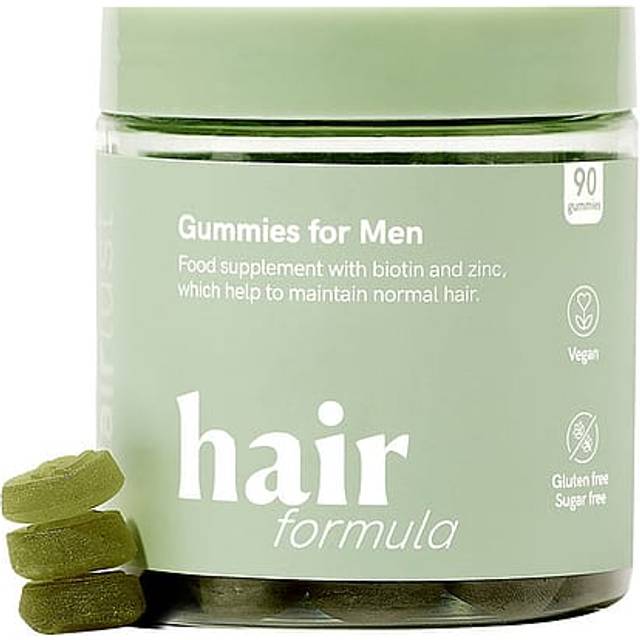 Hair Formula Gummies For Men (1 månad (1 förpackning á 90 gummies))