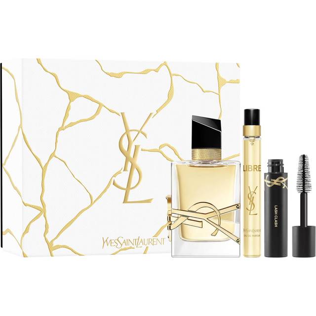 Yves Saint Laurent Libre 50ml EDP Spray + 10ml EDP Spray + 2ml Extreme Volume Mascara Gift Set 2023
