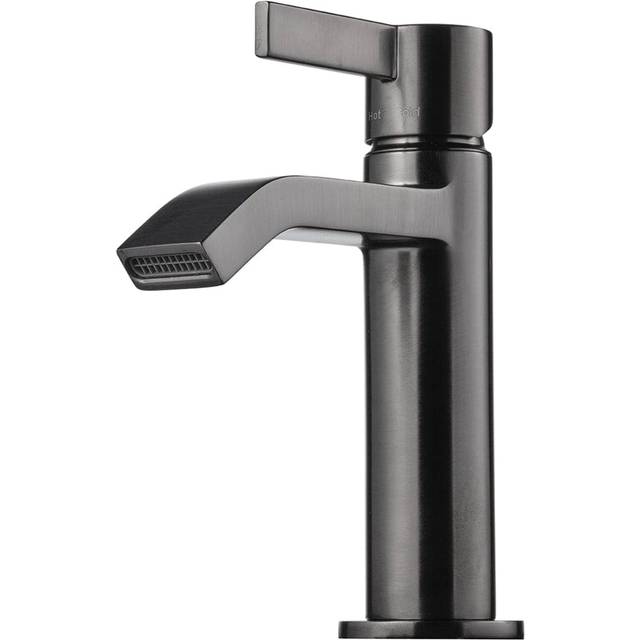 Tapwell Tvättställsblandare ARM071 Borstad Black Chrome