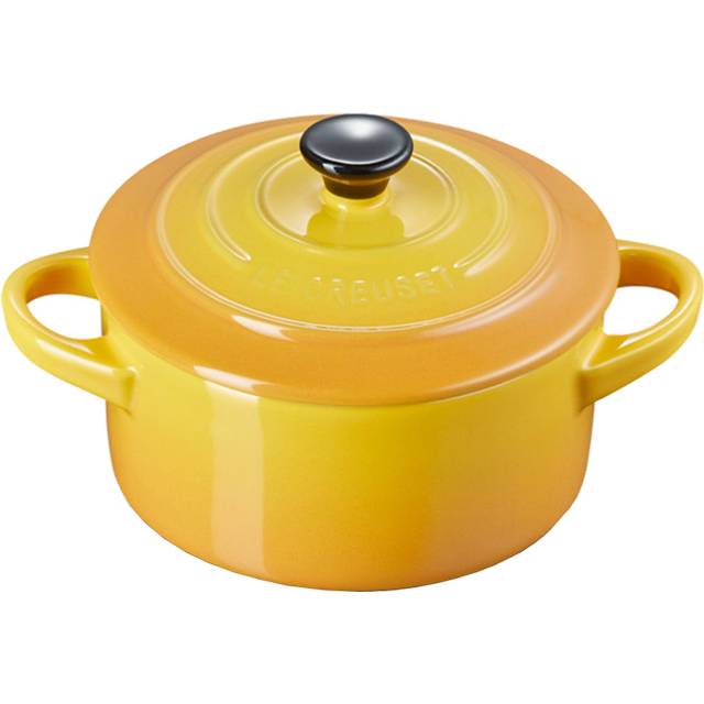 Le Creuset Le Creuset minigryta 10 cm Nectar - Gul