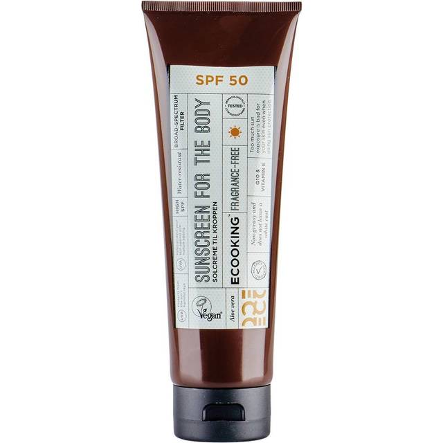 Ecooking Sunscreen Body SPF 50 - Parfumefri (250 ml)