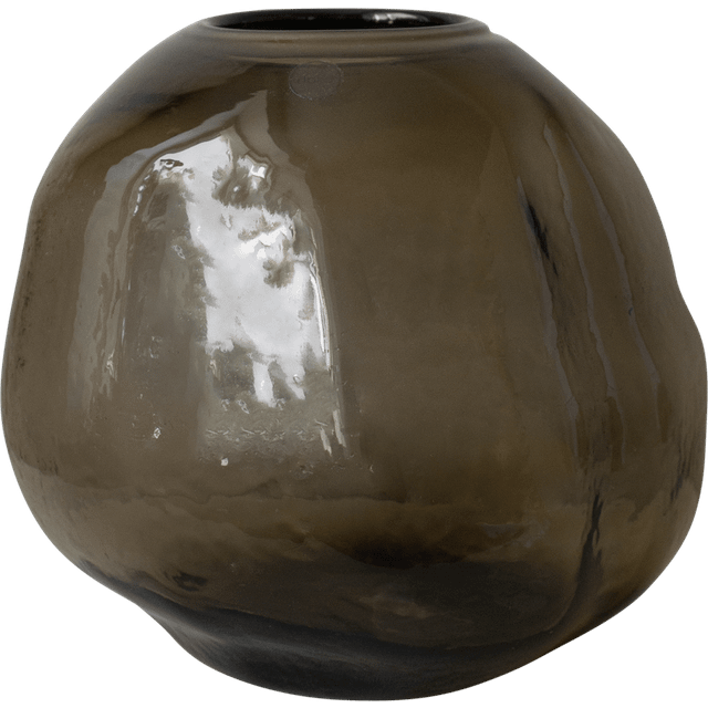 DBKD Pebble vas brun Stor Ø28 cm