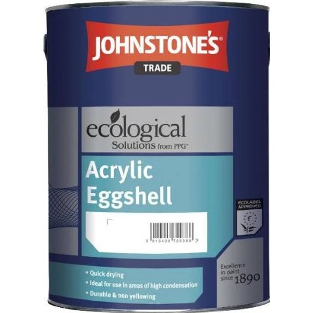 Johnstones Trade - Acrylic Eggshell Brilliant White 5L
