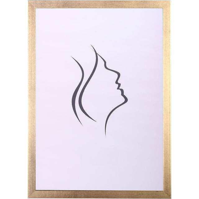 GALANT Tavelram - Guld - 50x70 cm