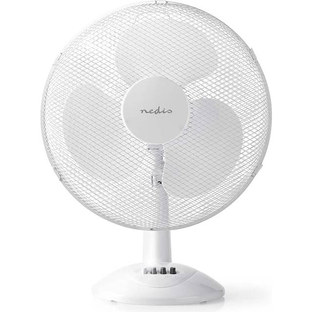 NEDIS Bordsfläkt 40 cm 45 W Plast Vit