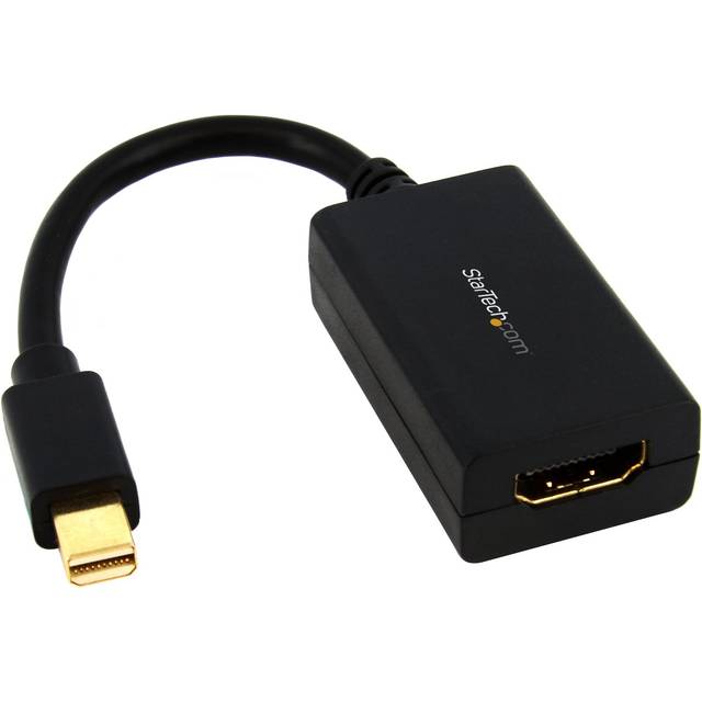 StarTech.com Mini DisplayPort till HDMI-adapter med upp till 1920x1080 mDP till HDMI (hane/hona) - mini DP till HDMI-omvandlare (MDP2HDMI)