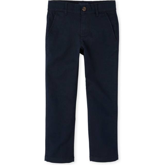 The Children's Place Boys Stretch Skinny Chino Pants New Navy Single 5