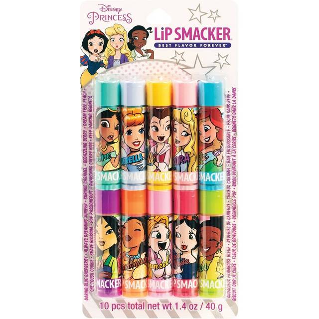 Lip Smacker, Disney Princess, lip balm, assorted flavors, 10 packs, 4 g (0.14 oz) each