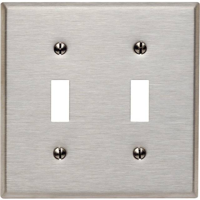 WALLPLAT STNDARD 2G STL (Pack of 1)