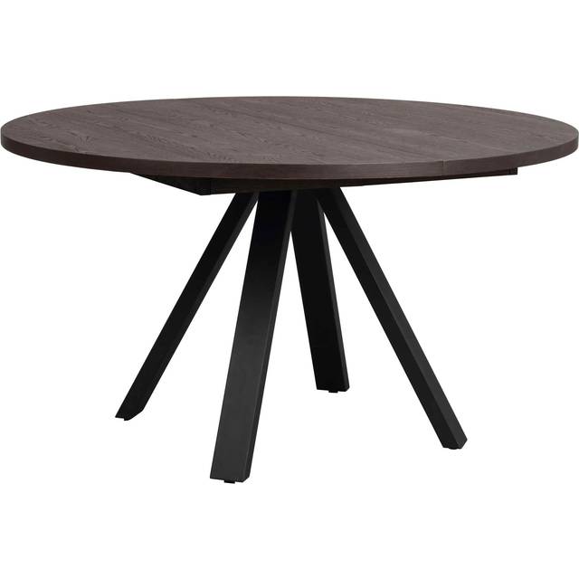 Rowico Home Maddock matbord Brun ek/svart 135 cm