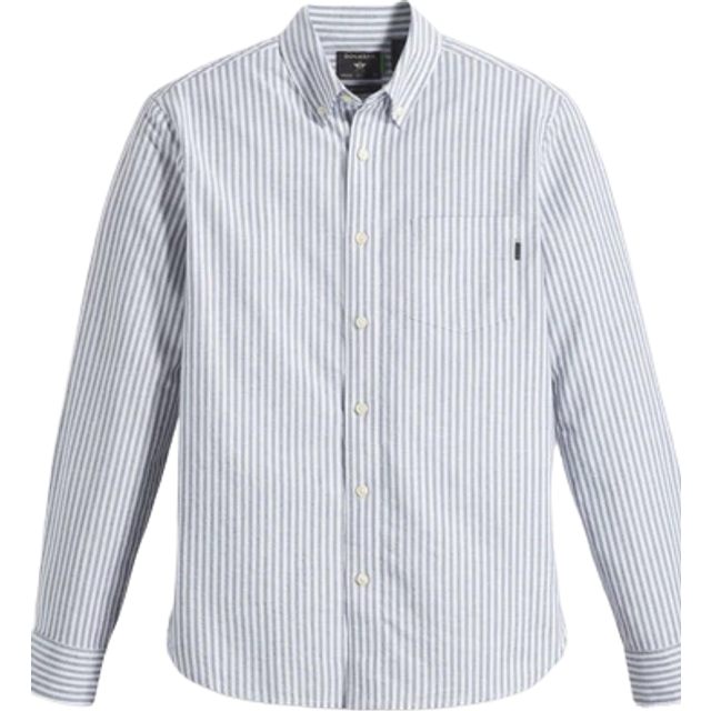 Chemise rayé en coton - Bleu - S