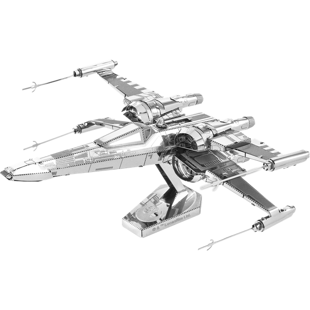 Metal Earth 3D Metal Model Kit - Star Wars Episode 7 Poe Dameron&#39;s X-Wing Fighte