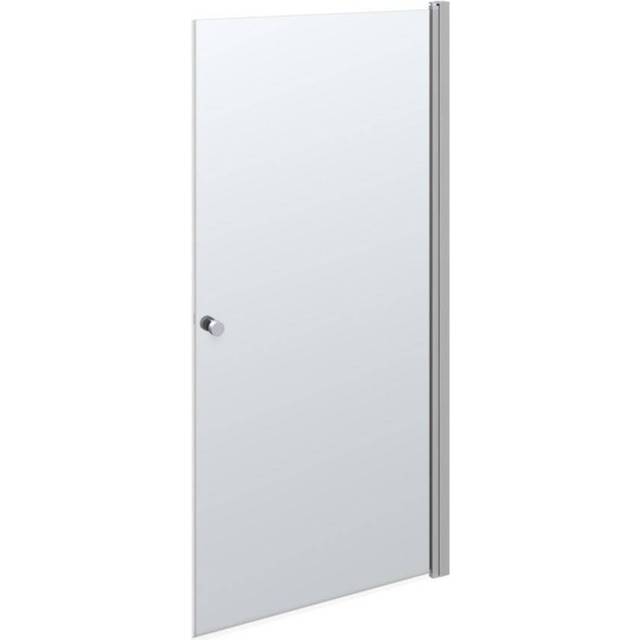 Duschdörr Scanbad Match Satin/Klarglas 100 Cm