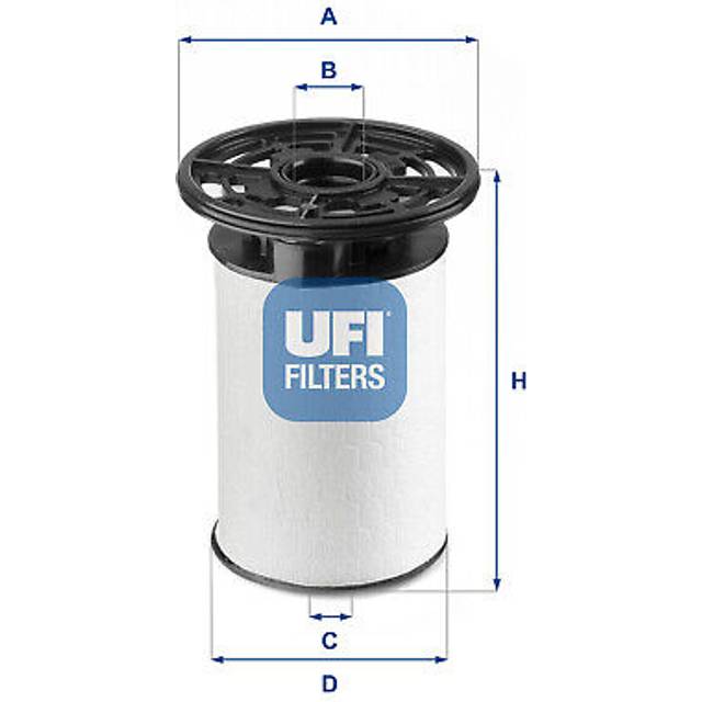 UFI-filter 26.076.00 dieselfilter