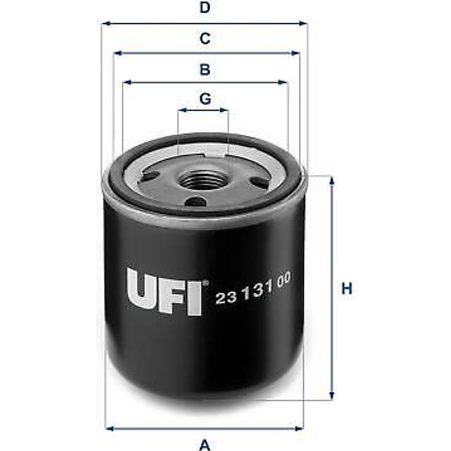 Ufi-filter 23,131,00 oljefilter