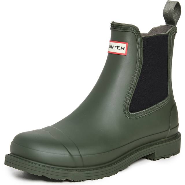 Hunter Mens Waterproof Commando Chelsea Welly Boots UK Size 9 (EU 42)